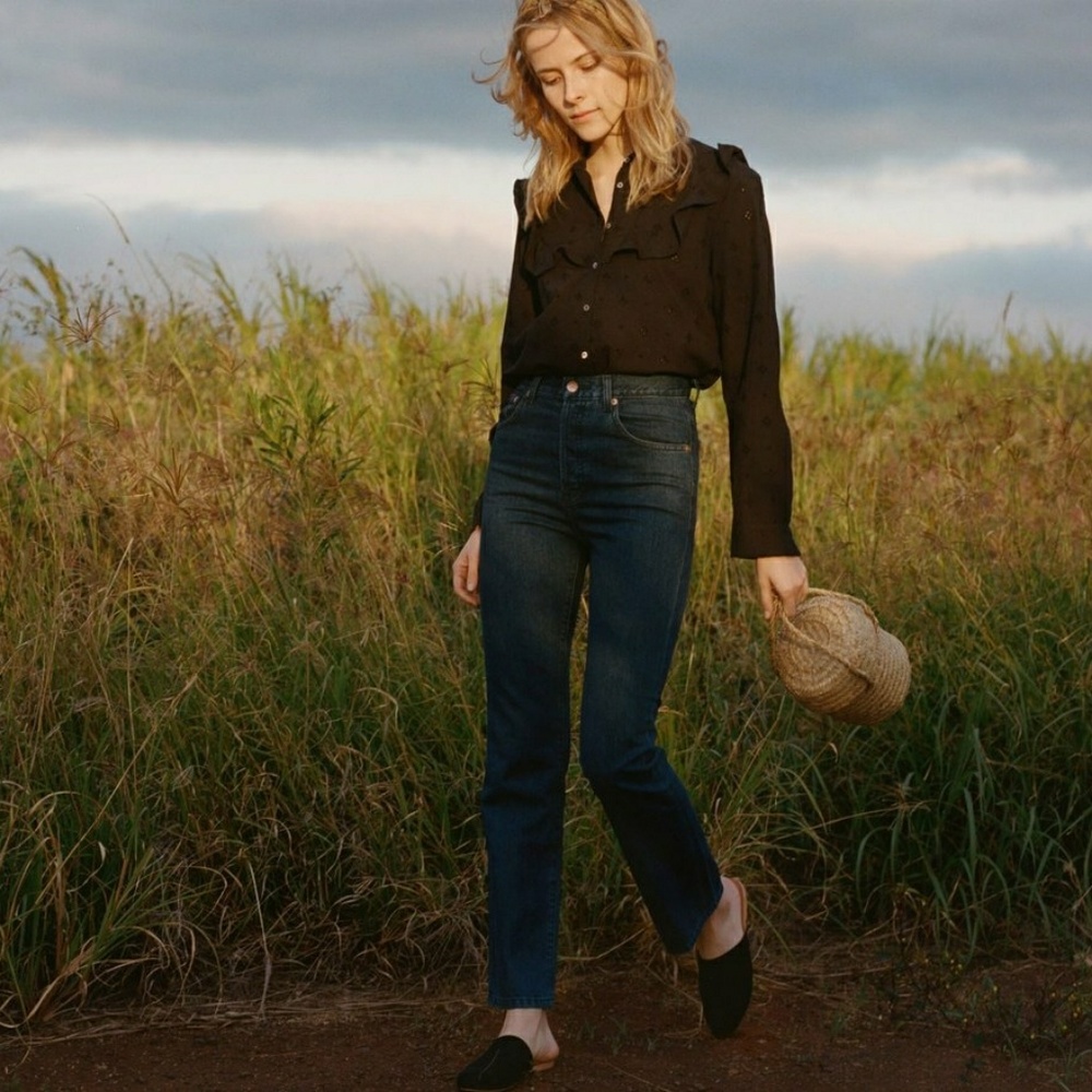 Dôen 70's Rigid Flare Jeans